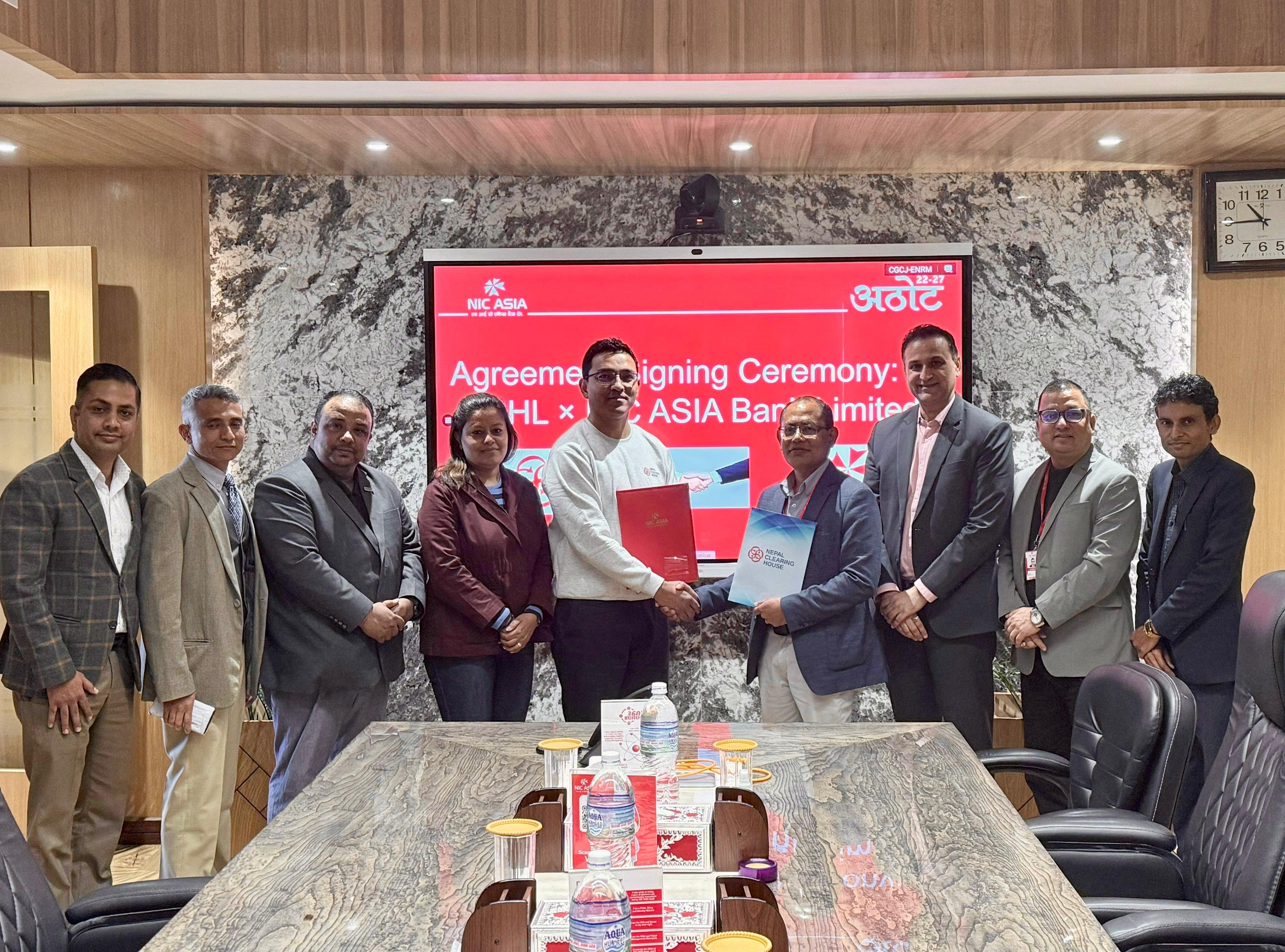 एनआइसी एशिया बैंक एनपिएस र नेपाल पे कार्डमा आवद्ध